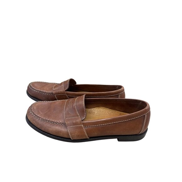 Cole Haan Mens brown leather slip on loafer 10.5M SKU 7243 - Picture 3 of 9